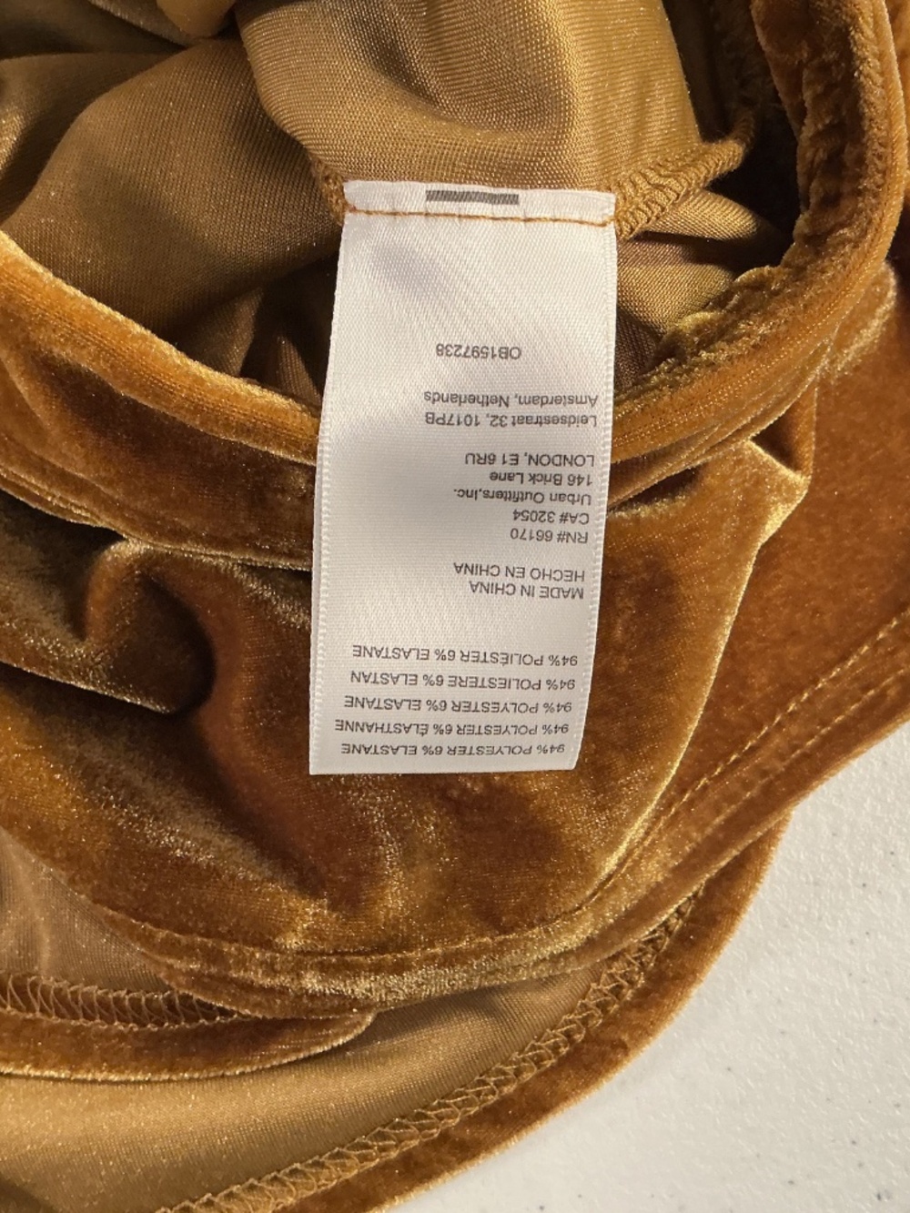 Urban outfitters gold skort sz M - Picture 5 of 8